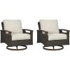 Swivel Lounge Chair (Set of 2)