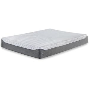 Signature Design by Ashley 12 Inch Chime Elite 2.0 Plush Green Tea Memory Foam Mattress for Cool Sleep and Pressure Relief, Queen, Fiberglass Free, Mattress In A Box(Twin)