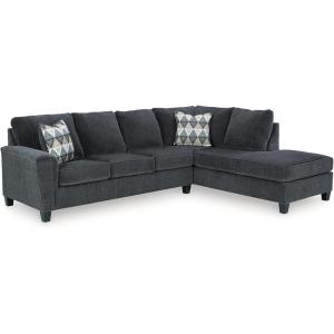 Signature Design by Ashley Abinger Chenille Contemporary Chair, Dark Gray(Grey)