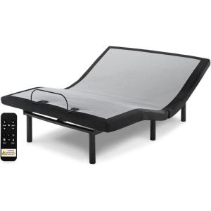 Signature Design by Ashley Adjustable Base with Wireless Hand Control, USB Power Ports, Compatible with MotoSleep App, California King(Better)