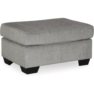 Signature Design by Ashley Altari Modern Square Oversized Ottoman, Light Gray(Light Gray)