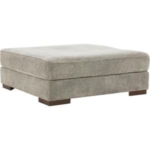Signature Design by Ashley Bayless Modern Oversized Accent Ottoman, Gray