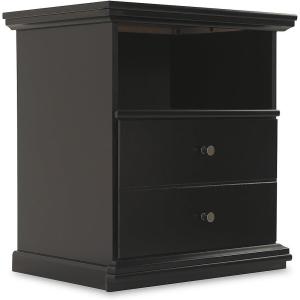 Signature Design by Ashley Bostwick Shoals Children’s Traditional 1 Drawer Nightstand with 1 Storage Cubby, 24.37″ Tall, White(Maribel)