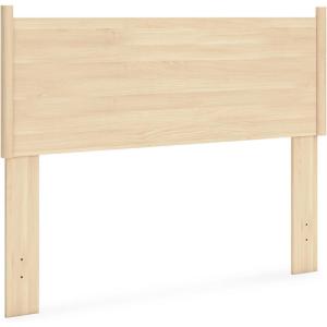 Signature Design by Ashley Cabinella Rustic Panel Headboard for Bedroom, Full, Light Brown(Full)