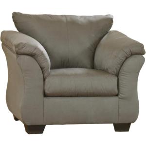 Signature Design by Ashley Darcy Casual Plush Chair, Grayish Brown(Grey)