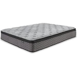 Signature Design by Ashley Full Size Augusta2 Mattress 12 Inch Euro Pillow Top Hybrid Mattress with Lumbar Support Gel Memory Foam, Fiberglass Free, Mattress In A Box(Twin)
