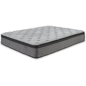Signature Design by Ashley Full Size Augusta2 Mattress 12 Inch Euro Pillow Top Hybrid Mattress with Lumbar Support Gel Memory Foam, Fiberglass Free, Mattress In A Box(Queen)