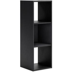Signature Design by Ashley Glosmount 9 Cube Storage Organizer or Bookcase, Cherry & Light Brown(Black)