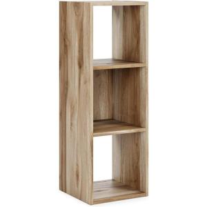 Signature Design by Ashley Glosmount 9 Cube Storage Organizer or Bookcase, Cherry & Light Brown(Brown)