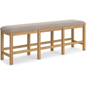 Signature Design by Ashley Havonplane 72″ Counter Height Dining Bench, Brown