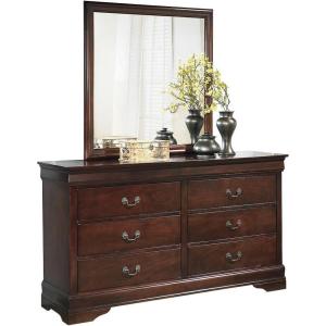 Signature Design by Ashley Huey Vineyard Traditional 2 Drawer Nightstand, 24.45″ Tall, Black(Brown)