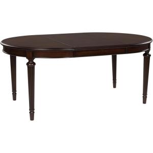 Signature Design by Ashley Lavinton Classic Dining Extension Table, Dark Brown