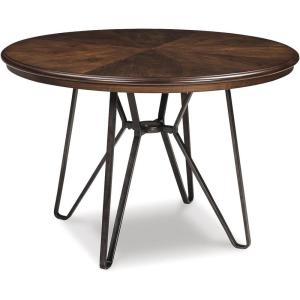 Signature Design by Ashley Mid Century Centiar Dining Room Table, Brown(Standard)