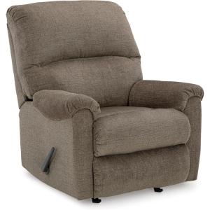 Signature Design by Ashley Stonemeade Casual Manual Rocker Recliner, Light Brown(Dark Brown)