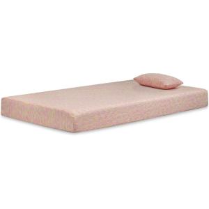 Signature Design by Ashley Twin Size Chime 10 Inch Medium Firm Memory Foam Mattress with Green Tea & Charcoal Gel for Pressure Relief, Fiberglass Free, Mattress In A Box(Full)