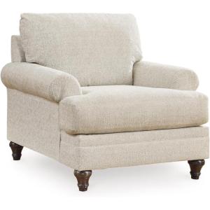 Signature Design by Ashley Valerani Classic Upholstered Chair, Beige