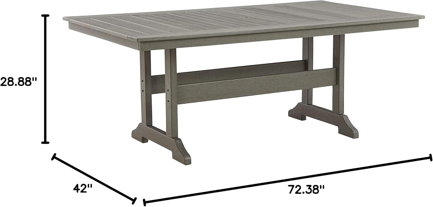 imageSignature Design by Ashley P802625 Visola Dining Table GrayDining Table