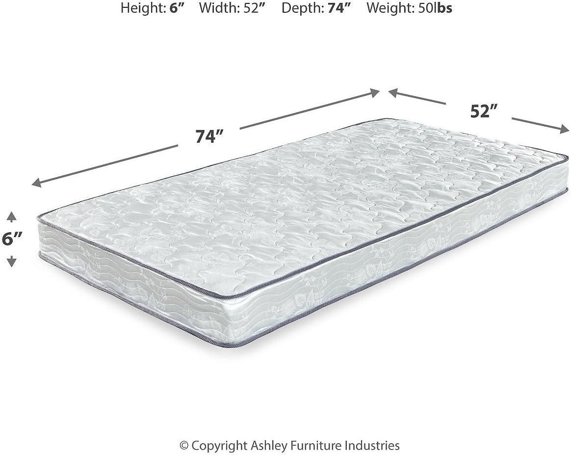 imageSignature Design by Ashley Queen Size Ultra Luxury 14 Inch Hyper Cool Hybrid Mattress with Cooling Gel Memory Foam Fiberglass Free Mattress In A BoxFull
