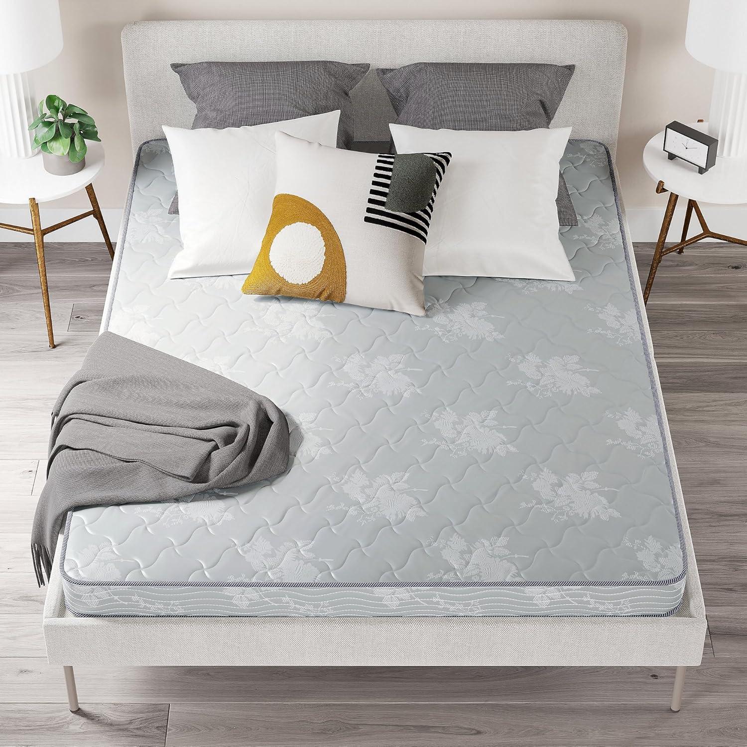 imageSignature Design by Ashley Queen Size Ultra Luxury 14 Inch Hyper Cool Hybrid Mattress with Cooling Gel Memory Foam Fiberglass Free Mattress In A BoxFull