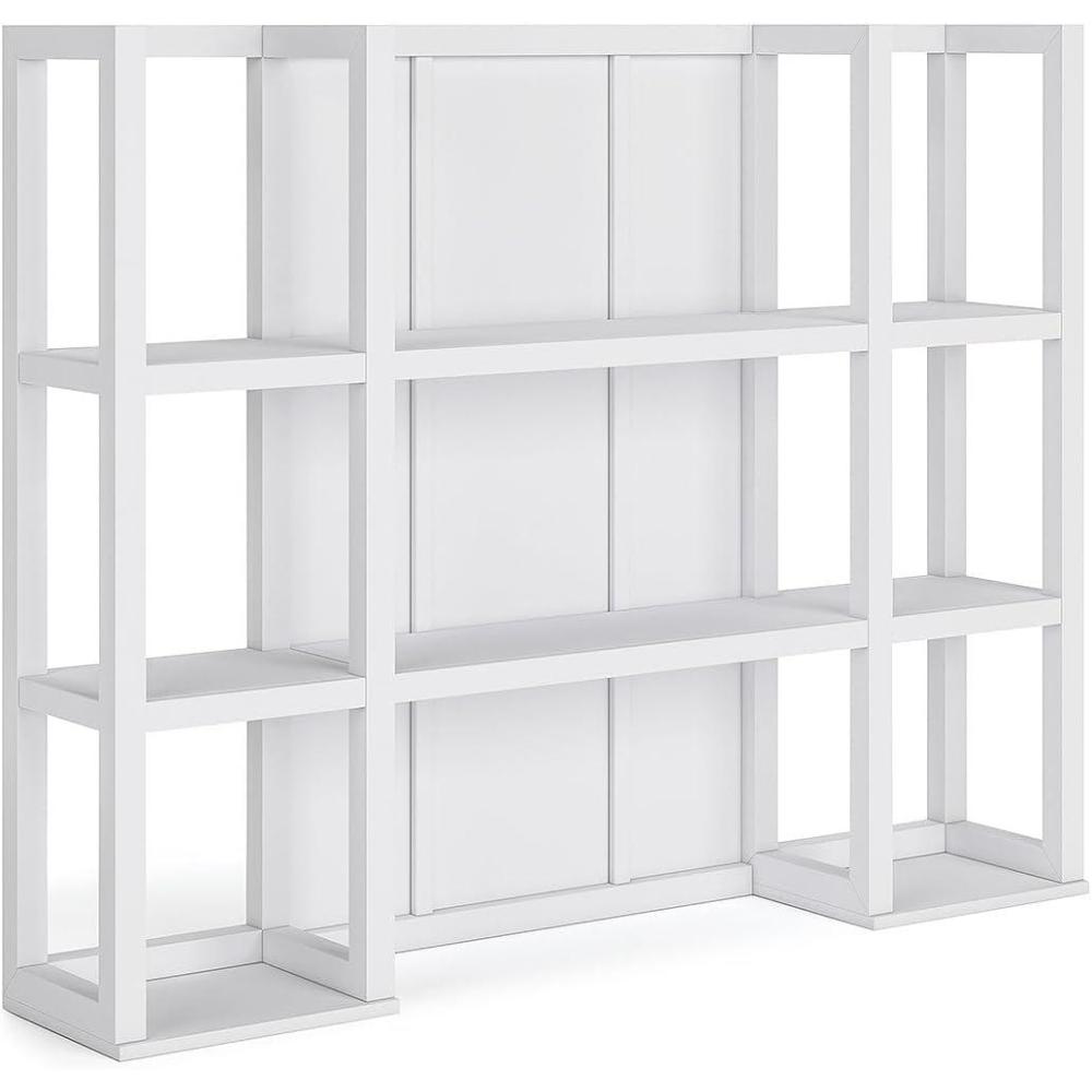 imageSignature Design by Ashley Ashbryn Contemporary Dining Hutch with 2 Shelves White