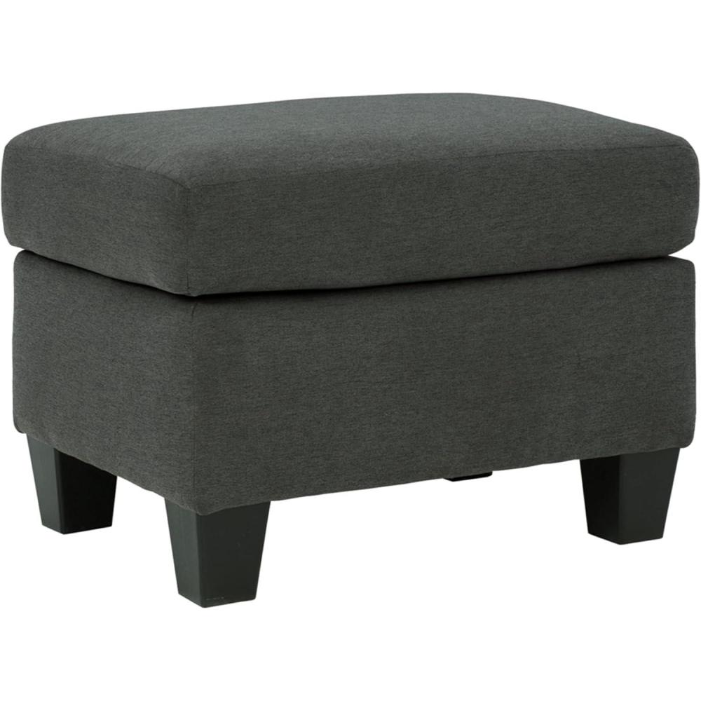 imageSignature Design by Ashley Bayonne Contemporary Ottoman Gray