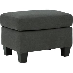 Signature Design by Ashley Bayonne Contemporary Ottoman, Gray