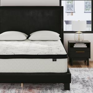 Signature Design by Ashley Queen Size Ultra Luxury 14 Inch Hyper Cool Hybrid Mattress with Cooling Gel Memory Foam, Fiberglass Free, Mattress In A Box(King (U.S. Standard))