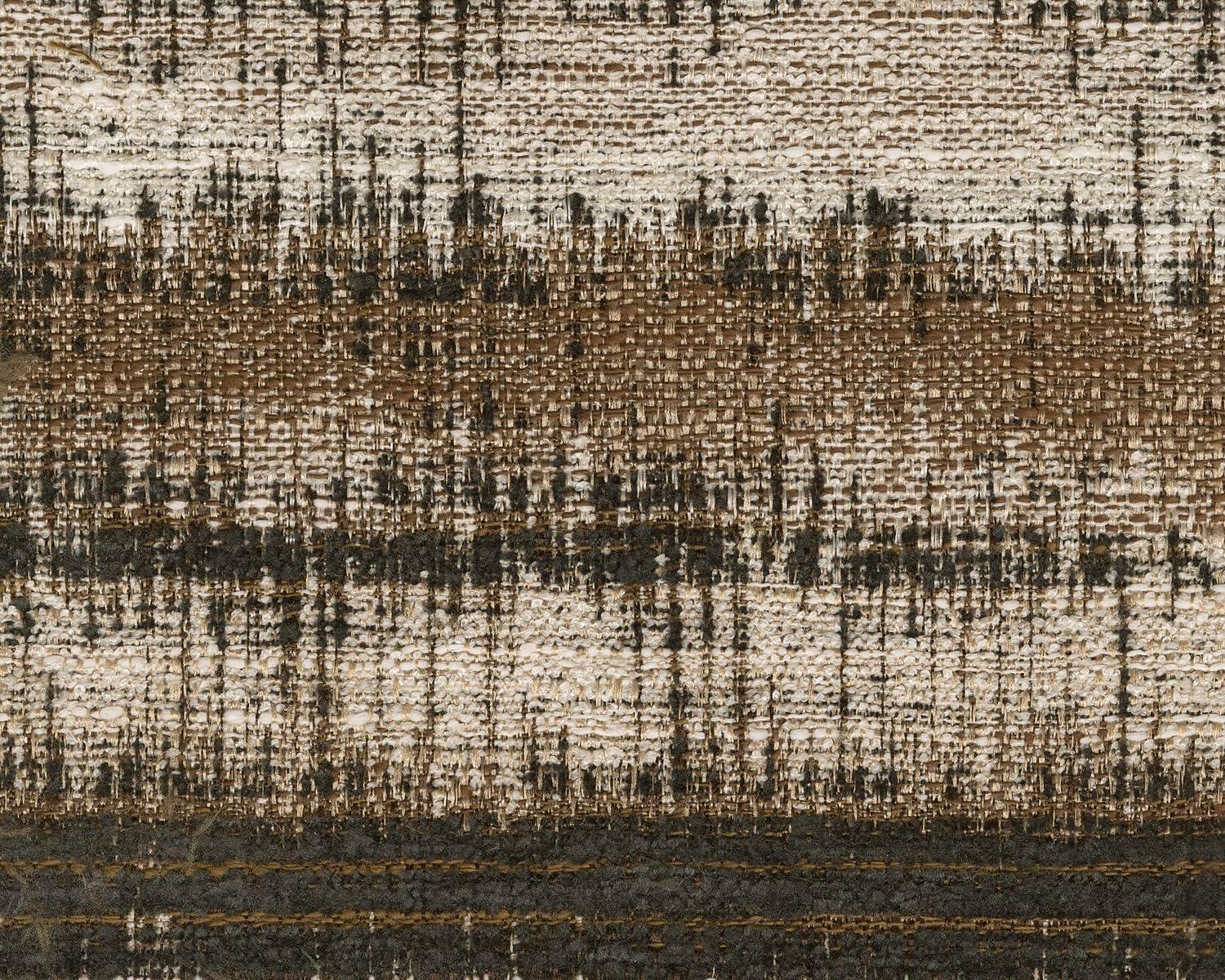 imageSignature Design by Ashley Alesbury Retro Oversized Swivel Accent Chair Dark BrownDark Brown