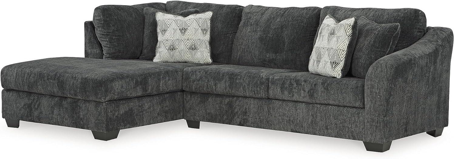 imageSignature Design by Ashley Alesbury Retro Oversized Swivel Accent Chair Dark BrownDark Gray