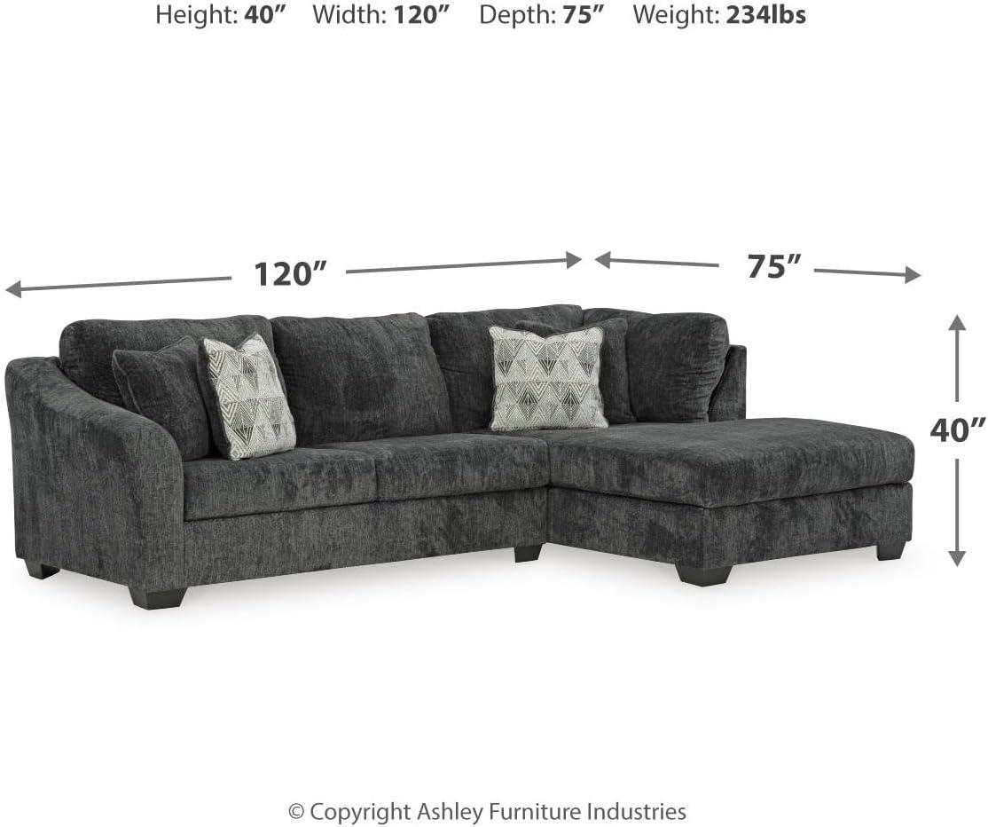imageSignature Design by Ashley Alesbury Retro Oversized Swivel Accent Chair Dark BrownDark Gray