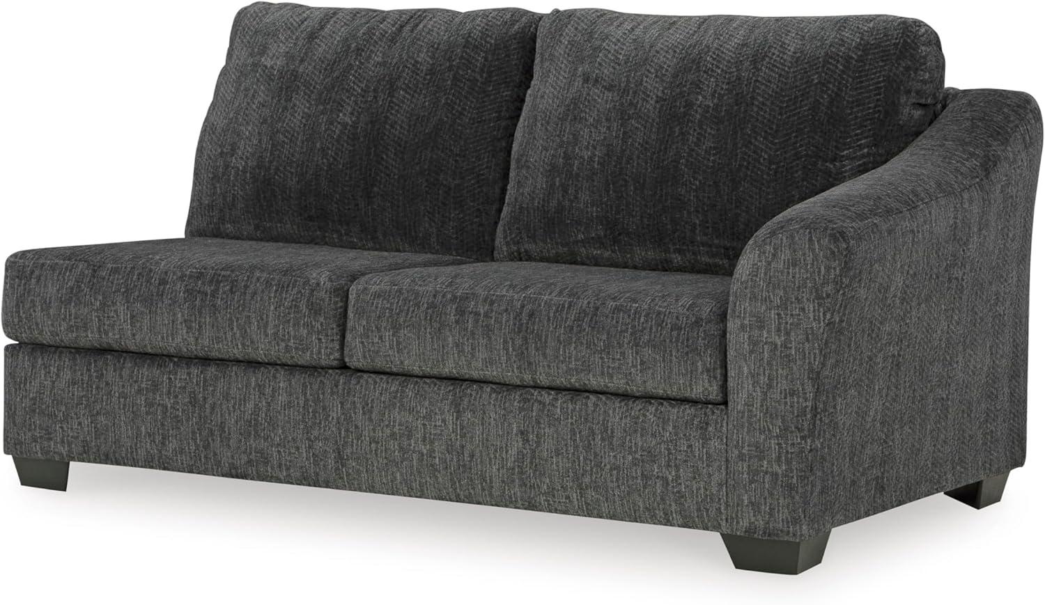 imageSignature Design by Ashley Alesbury Retro Oversized Swivel Accent Chair Dark BrownDark Gray