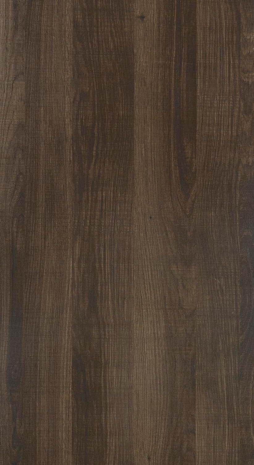 imageSignature Design by Ashley Porter Traditional SmoothGliding 7Drawer Dresser and Mirror with Safety Stop FeltLined Top Drawers and PullOut Tray Dark BrownNatural Brown