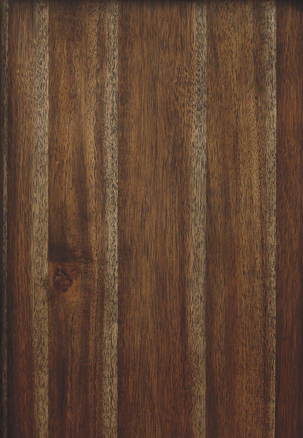 imageSignature Design by Ashley Porter Traditional SmoothGliding 7Drawer Dresser and Mirror with Safety Stop FeltLined Top Drawers and PullOut Tray Dark BrownBrown