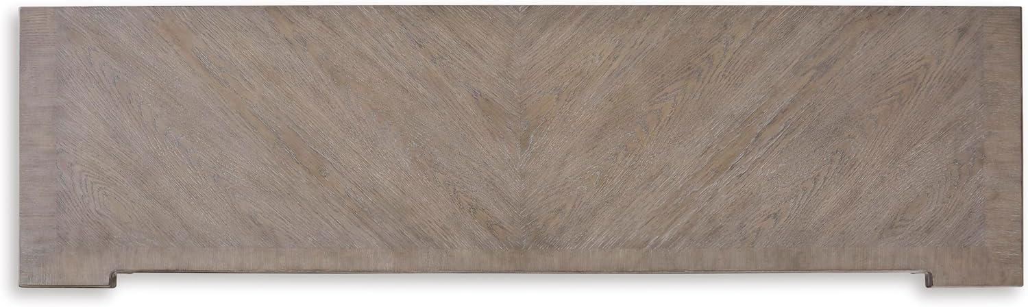 imageSignature Design by Ashley Porter Traditional SmoothGliding 7Drawer Dresser and Mirror with Safety Stop FeltLined Top Drawers and PullOut Tray Dark BrownLight Grayish Brown