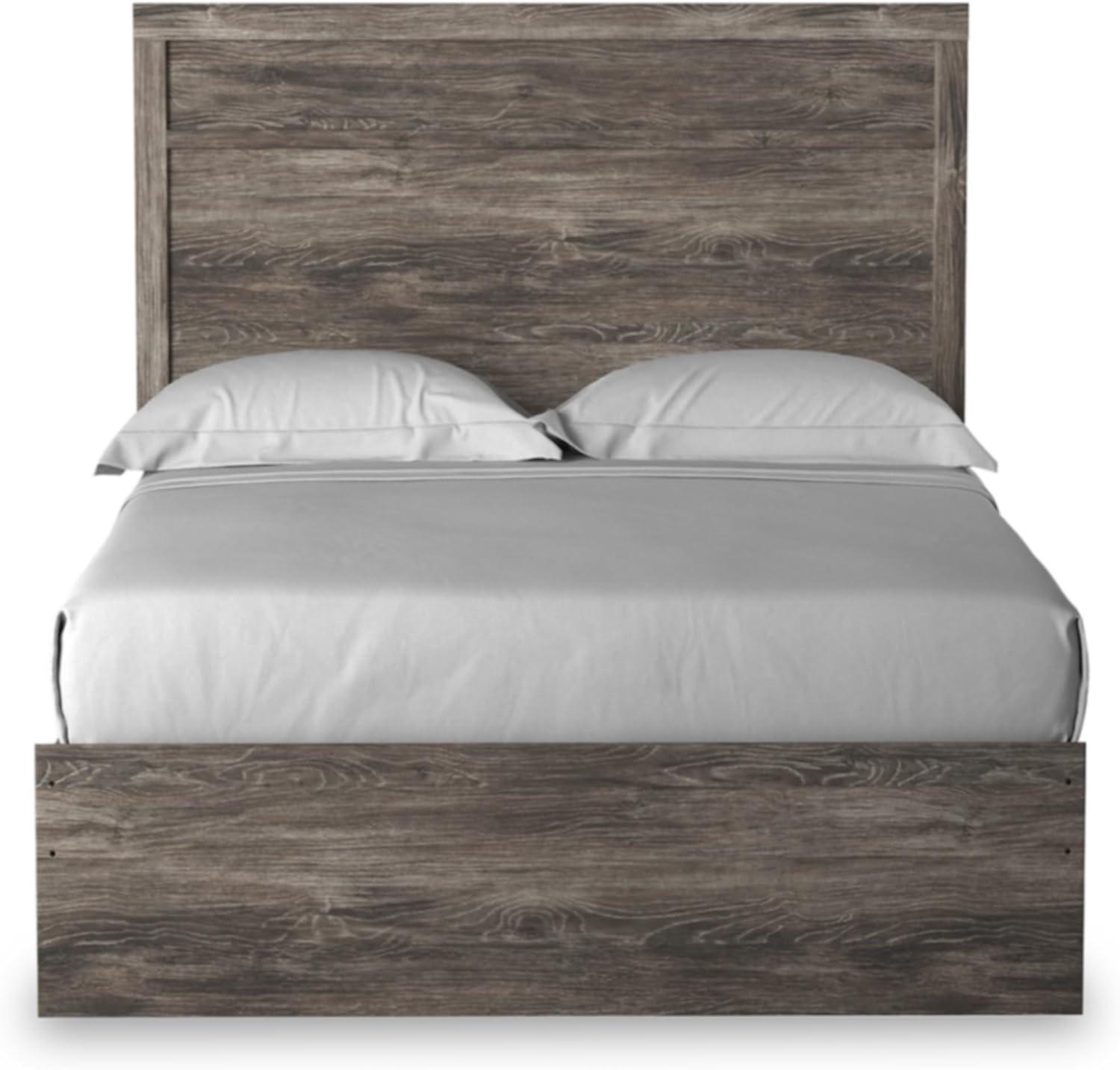 imageSignature Design by Ashley Stelsie Vintage SmoothGliding 6Drawer Dresser and Mirror with Safety Stop WhiteGrey