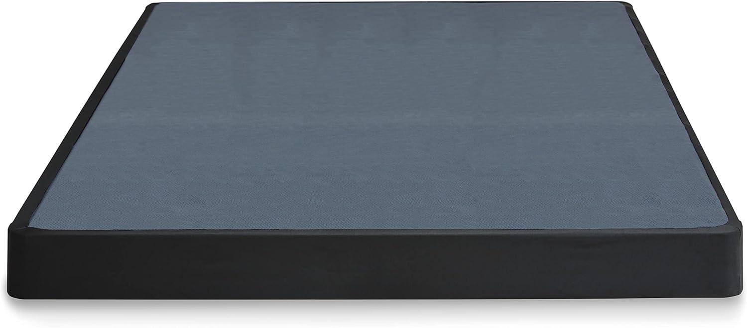 imageSignature Design by Ashley Low Profile Ready to Assemble Metal Foundation Queen BlackTwin