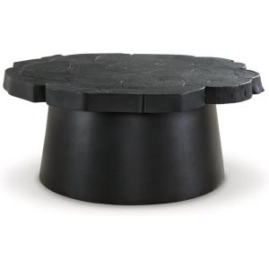Signature Design by Ashley Wimbell Contemporary Tapered Base Coffee Table, Black