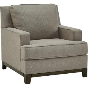 Signature Design by Ashley Kaywood Modern Track Arm Accent Chair, Grayish Brown