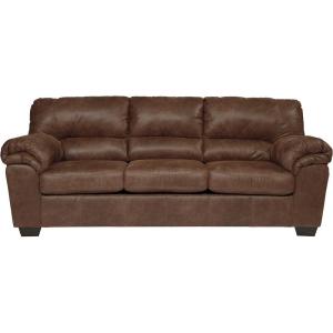 Signature Design by Ashley Bladen Faux Leather Full Sofa Sleeper, Brown(Brown)