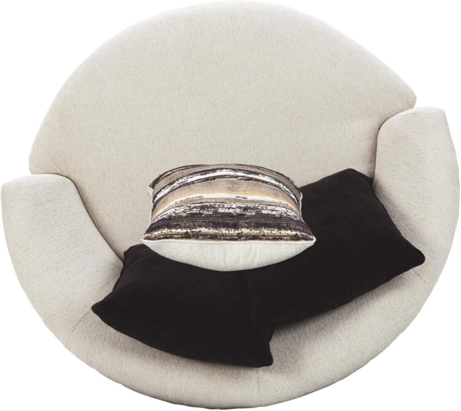 imageSignature Design by Ashley Biddeford Contemporary RightArm Facing Convertible 2Piece Sleeper Sectional with Chaise BiFold Memory Foam Mattress and 4 Accent Pillows Full GrayWhite