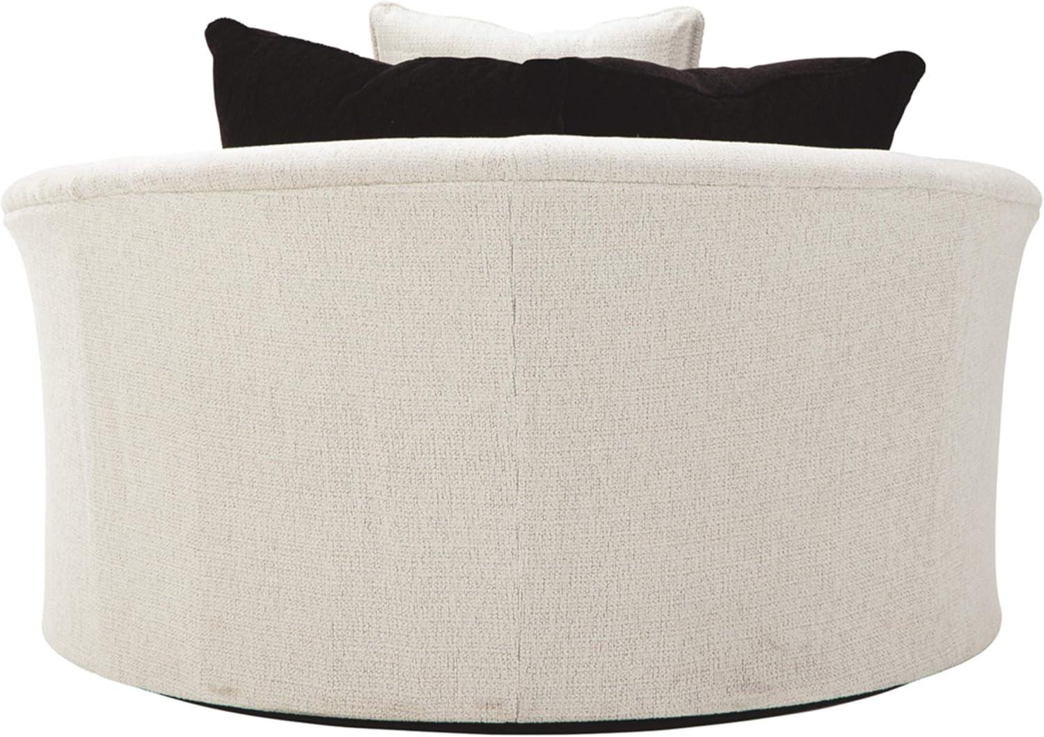 imageSignature Design by Ashley Biddeford Contemporary RightArm Facing Convertible 2Piece Sleeper Sectional with Chaise BiFold Memory Foam Mattress and 4 Accent Pillows Full GrayWhite