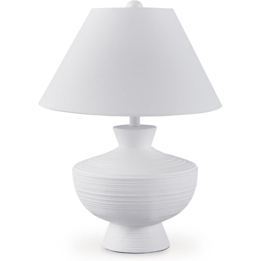 imageSignature Design by Ashley Carlenbury Retro Metal Table Lamp with 3Way Switch Dark BrownWhite