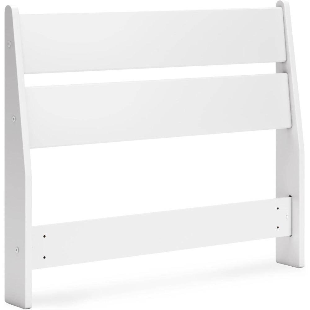 imageSignature Design by Ashley Socalle Modern Panel Headboard Queen BlackWhite