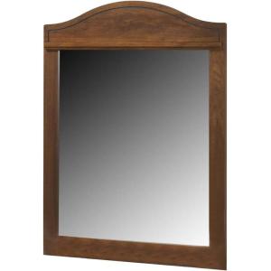 Ashley Furniture Signature Design – Barchan Bedroom Mirror – Component Piece – Medium Brown