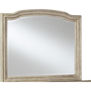 Ashley Furniture Signature Design – Demarlos Bedroom Mirror – Component Piece – Parchment White