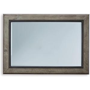Signature Design by Ashley Brennagan Bedroom Mirror, Dresser Sold Separately, Gray
