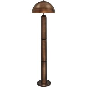Signature Design by Ashley Carlenbury Retro Metal Table Lamp with 3-Way Switch, Dark Brown(Antique Copper Finish)