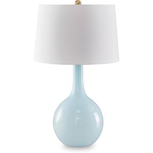 Signature Design by Ashley Carlenbury Retro Metal Table Lamp with 3-Way Switch, Dark Brown(Aqua)