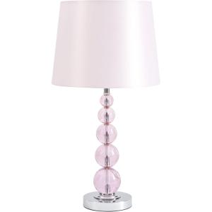 Signature Design by Ashley Carlenbury Retro Metal Table Lamp with 3-Way Switch, Dark Brown(Pink)