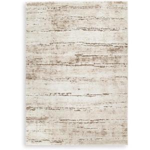 Signature Design by Ashley Kasney Casual Indoor Abstract 8 x 10 Rug, Beige & Light Brown(5’4″ x 7’2″ (Rectangular))